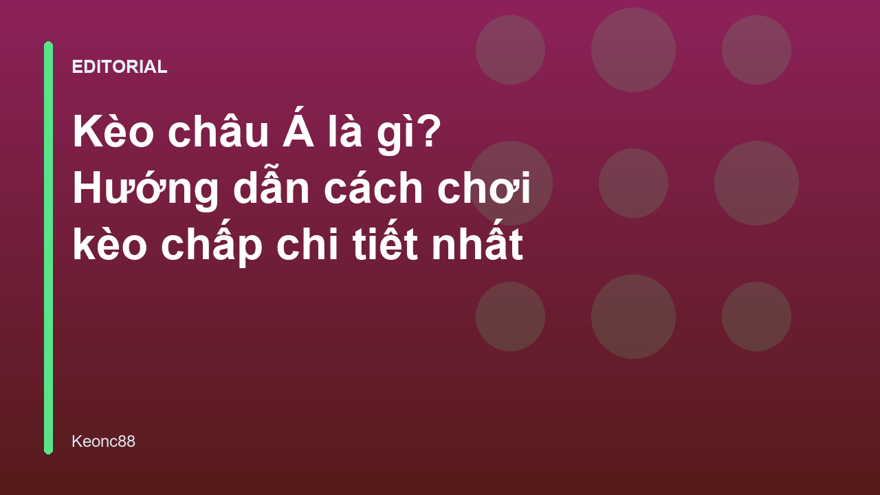 Minh họa về cách đọc bảng tỷ lệ kèo châu Á